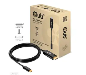 CLUB3D CAC-1334 aktivní kabel HDMI na USB-C M/M černá 1.8m / 4K 60Hz 