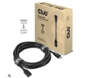 CLUB3D CAC-1325 kabel prodlužovací HDMI M/F černá 5m / 4K 60Hz