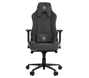 AROZZI VERNEZZA Soft Fabric tmavě-šedá / herní židle / látková / Nosnost až 145 kg / Výška sedáku: 48-57 cm