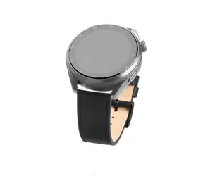 FIXED Leather Strap Kožený řemínek s šířkou 20mm pro smartwatch černá