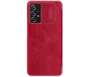 Nillkin Qin Book PRO Pouzdro pro Samsung Galaxy A73 5G červená