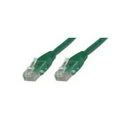 MicroConnect CAT5e U/UTP 0.5m zelená / PVC
