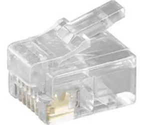 MicroConnect Konektor RJ-12 6P6C 10 kusů
