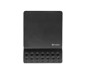 Sandberg Memory Foam Mousepad Square černá / podložka pod myš s opěrkou zápěstí / čtvercová