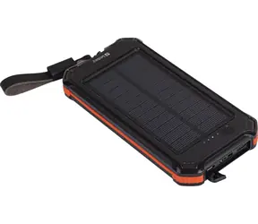 Sandberg 3in1 Solar Powerbank 10000 mAh černá / 5V 2A / USB A & USB-C