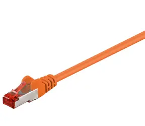 MicroConnect CAT6 F/UTP 0.25m oranžová / PVC