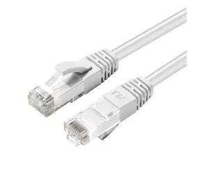MicroConnect CAT6 U/UTP 0.3m bílá / LSZH