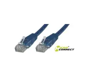 MicroConnect CAT5e U/UTP 1m modrá / PVC