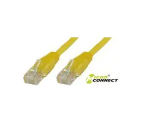MicroConnect CAT5e U/UTP 1m žlutá / PVC 