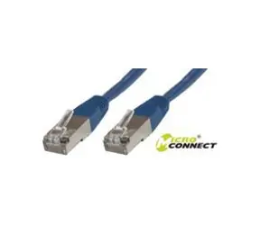 MicroConnect CAT5e F/UTP 2m CCA modrá / PVC / AWG 26/7 / CCA