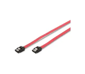 MicroConnect Propojovací kabel SATA 7pin - SATA 7pin 0.5m růžová / SATA I