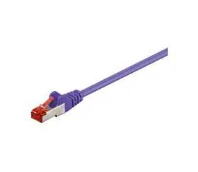 MicroConnect CAT6 F/UTP 1m fialová / PVC