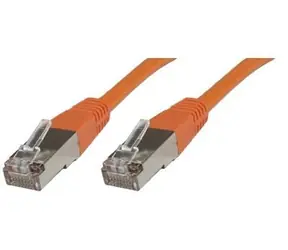 MicroConnect CAT6 S/FTP 0.25m oranžová / LSZH