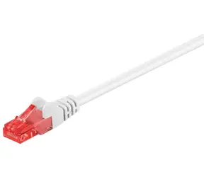 MicroConnect CAT6 U/UTP 1m CCA bílá / PVC