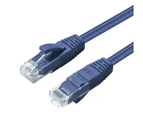 MicroConnect CAT5e U/UTP 1.5m modrá / PVC