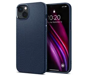 Spigen Liquid Air ochranný kryt pro Apple iPhone 14 Plus modrá