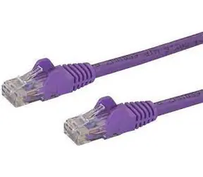 MicroConnect CAT5e U/UTP 5m CCA fialová / PVC