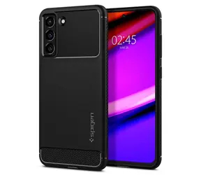 Spigen Rugged Armor ochranný kryt pro Samsung Galaxy S21 FE 5G černá