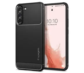 Spigen Rugged Armor ochranný kryt pro Samsung Galaxy S22 černá