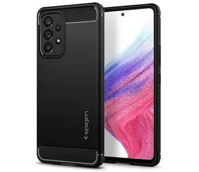Spigen Rugged Armor ochranný kryt pro Samsung Galaxy A53 5G černá