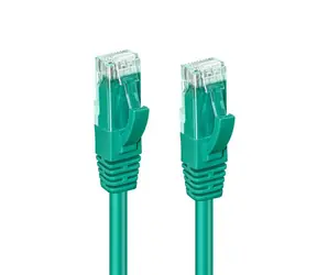 MicroConnect CAT6 U/UTP 1m zelená / LSZH