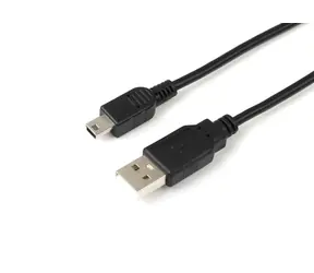 MicroConnect kabel USB2.0 A (M) - miniUSB B (M) 3m černá / 480Mbit/s