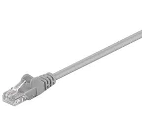 MicroConnect CAT5e U/UTP 1.5m šedá / PVC