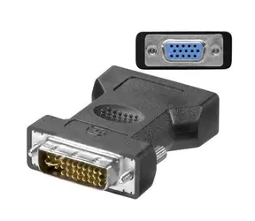 MicroConnect Analog adaptér DVI-I (M) - VGA (F) černá