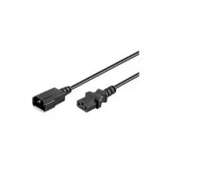 MicroConnect Power Cord C13 - C14 0.6m černá