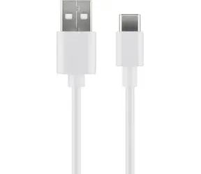 MicroConnect kabel USB3.1 C (M) - USB2.0 A (M) 0.5m bílá / 480Mbit/s