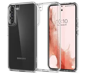Spigen Ultra Hybrid ochranný kryt pro Samsung Galaxy S22 čirá