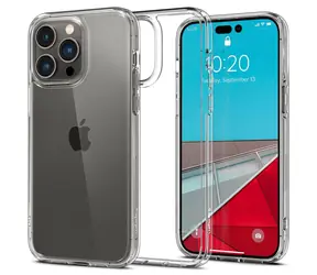 Spigen Ultra Hybrid ochranný kryt pro Apple iPhone 14 Pro čirá