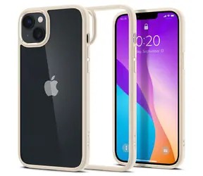 Spigen Ultra Hybrid ochranný kryt pro Apple iPhone 14 Max béžová