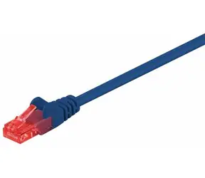 MicroConnect CAT6 U/UTP 5m modrá / PVC