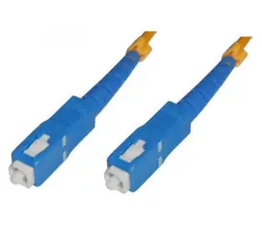 MicroConnect Optical Fibre Cable SC/SC Singlemode simplex OS2 3m žlutá