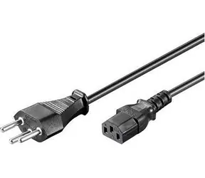 MicroConnect Power Cord Swiss Typ J - C13 1.8m černá / Švýcarská koncovka
