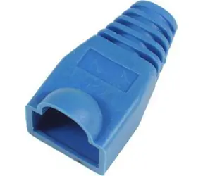 MicroConnect Kryt konektoru RJ45 modrá / 50ks