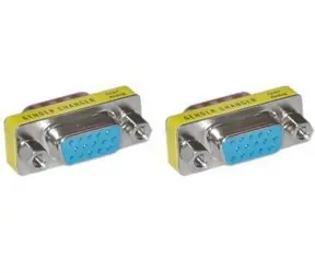 MicroConnect Mini Gender adaptér HD15 F/F VGA-VGA