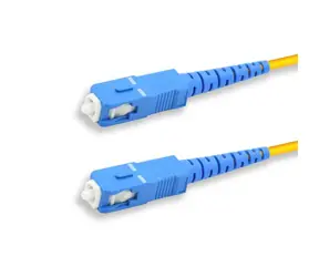 MicroConnect Optical Fibre Cable SC/SC Singlemode simplex OS2 5m žlutá