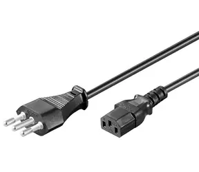 MicroConnect Power Cord Italy typ L - C13 1.8m černá