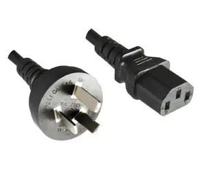 MicroConnect Power Cord China typ I - C13 1.8m černá
