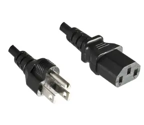 MicroConnect Power Cord Japan typ B - C13 1.8m černá