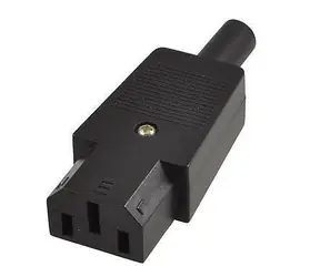 MicroConnect IEC síťová zástrčka C13 černá