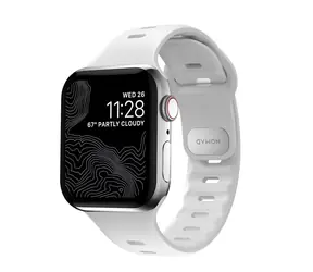Nomad Sport Slim řemínek pro Apple Watch 7 (45 & 44 & 42 mm) M-L bílá