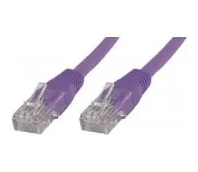 MicroConnect CAT5e U/UTP 20m fialová / PVC