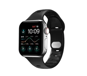Nomad Sport Slim řemínek pro Apple Watch 7 (41 & 40 & 38 mm) S-M černá