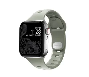 Nomad Sport Slim řemínek pro Apple Watch 7 (41 & 40 & 38 mm) S-M zelená