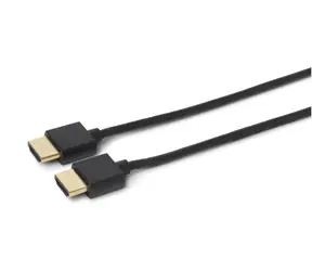MicroConnect Propojovací Ultra slim kabel HDMI 2.0 (M) - HDMI 2.0 (M) 1m černá