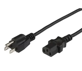 MicroConnect Power Cord US Typ B - C13 3m černá / Americká koncovka