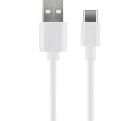 MicroConnect kabel USB C (M) - USB2.0 A (M) 2m bílá / 480Mbit/s